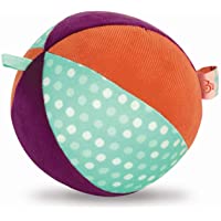 Los mejores  - B. Toys - Juguete para bebé- Bola Suave de Tela con Sonido de Campanilla- Juguete de motricidad – Juguete de Actividad…